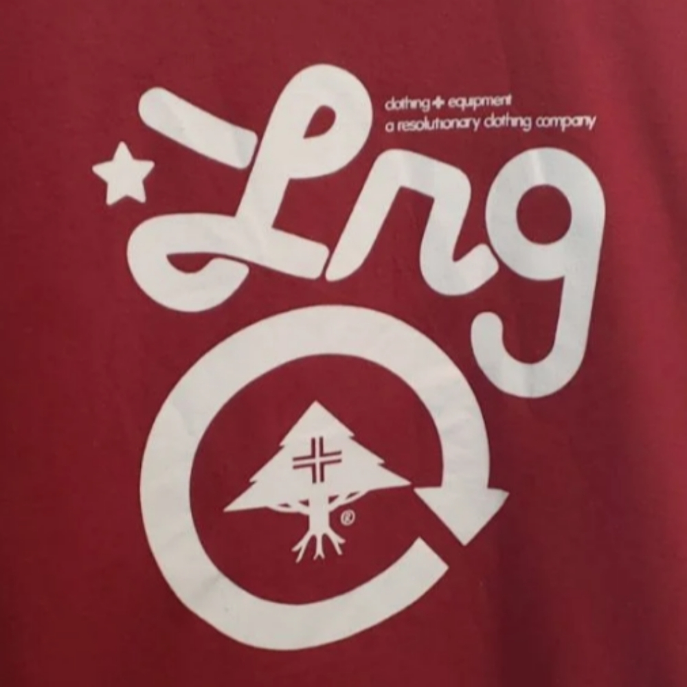 MEN'S LRG CLOTHING EQUIPMENT RED with BLACK T-shirt - Picture 3 of 7